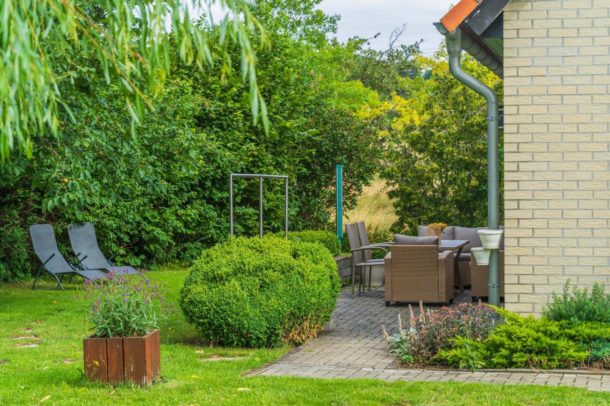 Ferienwohnung Familienurlaub Im Gruenen Wernigerode Exterior foto