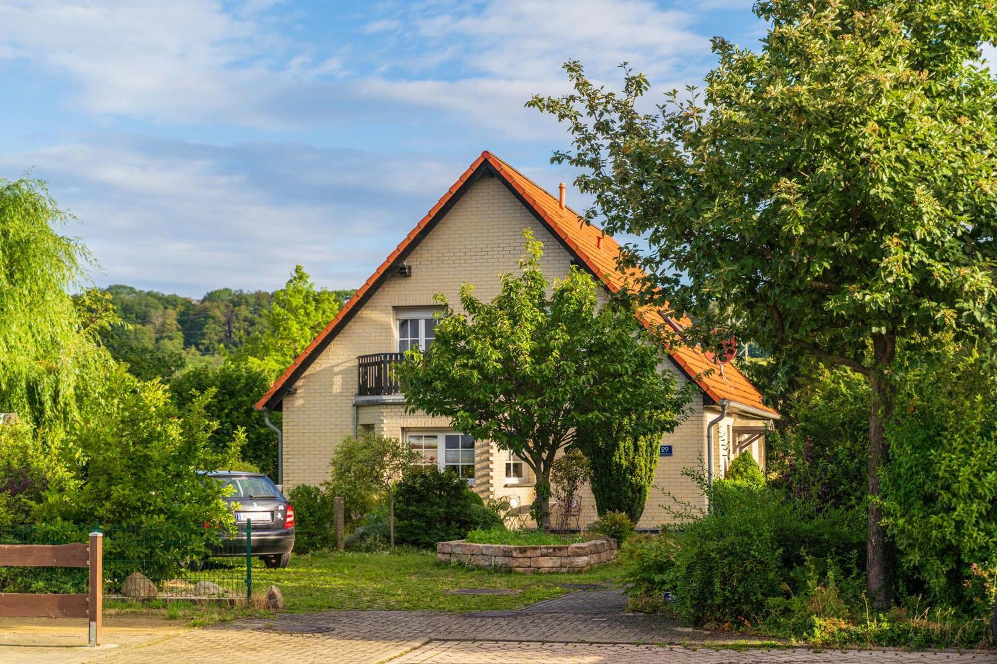 Ferienwohnung Familienurlaub Im Gruenen Wernigerode Exterior foto